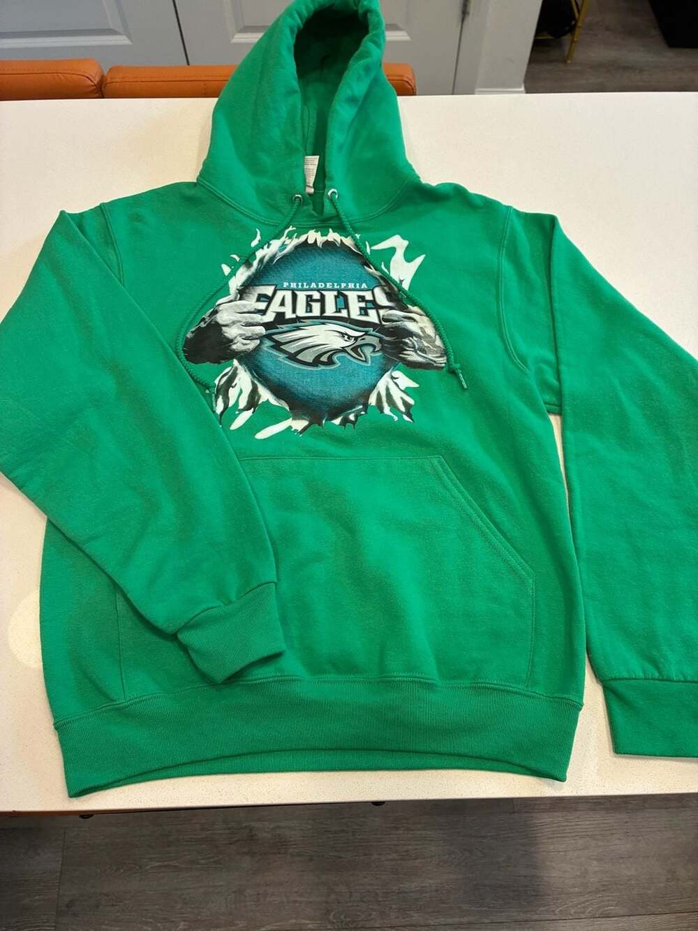 Rare Vintage Russell Philadelphia Eagles Hoodie Size S